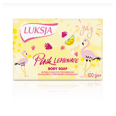 Luksja -  Luksja Pink Lemonade mydło w kostce 